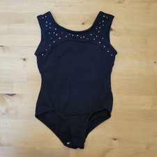 Girls Leotard XS Black