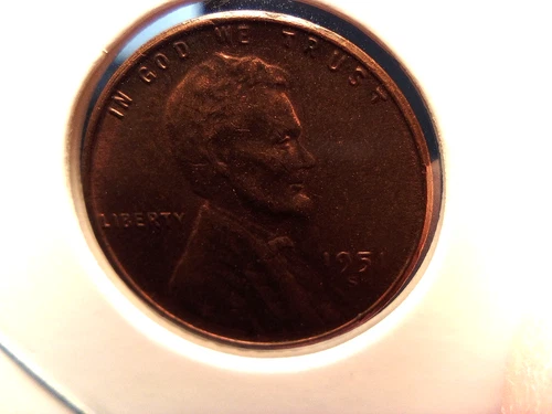 1951-S Lincoln Wheat Cent Red Brown Lightly Circulated AU Condition  I-2