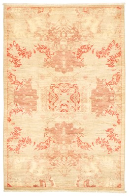 4'2'' x 6'3'' Hand Knotted Area Rug Traditional Oriental Wool Carpet
