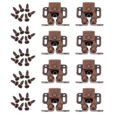 20 Pcs Cabinet Latch Lock Commercial Latches Double Roller Catch