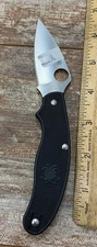 Spyderco Knives UK Penknife SlipIt Black FRN BD1N C94PBK Factory 2nd 1