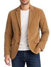 J Crew Vintage Cord Blazer Mens S Brown Classic Heritage Preppy Corduroy