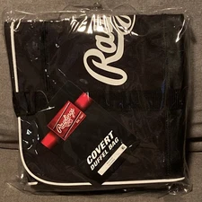 Rawlings Covert Baseball/Softball Duffle Bag Black Equipment Organizer  NEW