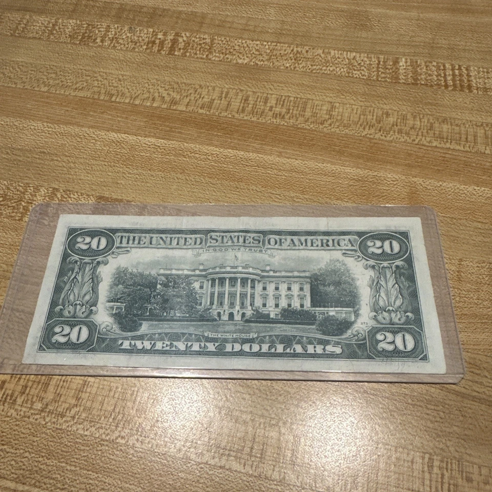 1974 $20 U.S. Note - Image 2 of 2