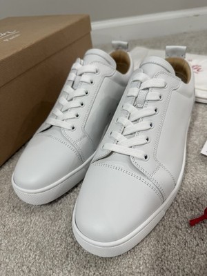 Christian Louboutin Louis Junior Sneakers Leather White Size 43