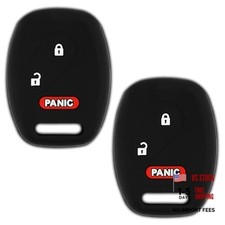2x Key Fob Cover Replacement for 2005 2006 2007 2008 2009 2010 2011 2-Pack
