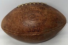 Vintage Early 1960's Spalding Official AFL J5-V Football Joe Foss Commissioner