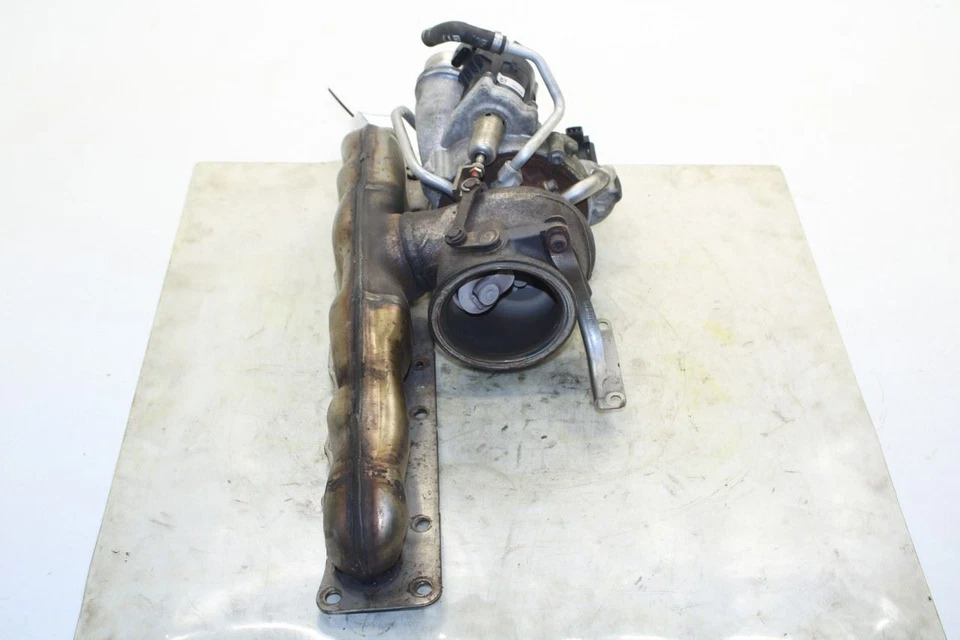 Turbocompresor motor motor BMW X5 xDrive35i 3,0 L AWD 14-18 con colector de escape 87 k Foto 4 de 4