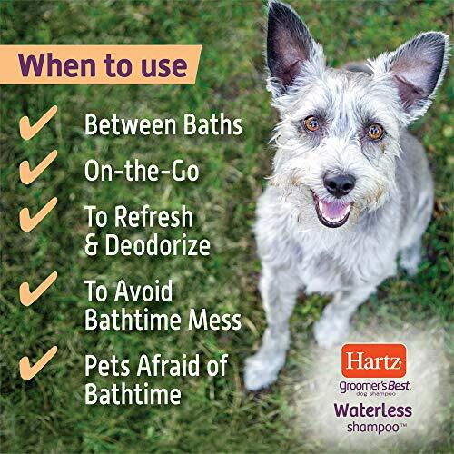 hartz waterless shampoo