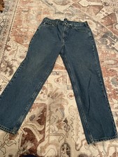 Carhartt Denim Jeans work pants size 38 x 29 Traditional Fit