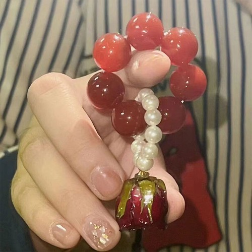 Green Jade Stone 12mm Beads Tassel Bracelet Buddhist Mala Buddha Charm Rosary - Picture 37 of 38