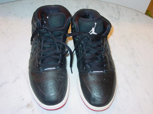 2012 Nike Air Jordan Retro 1 97' "Playoff" Gym Red/Black/White Shoes! Size 9 - Picture 7 of 12