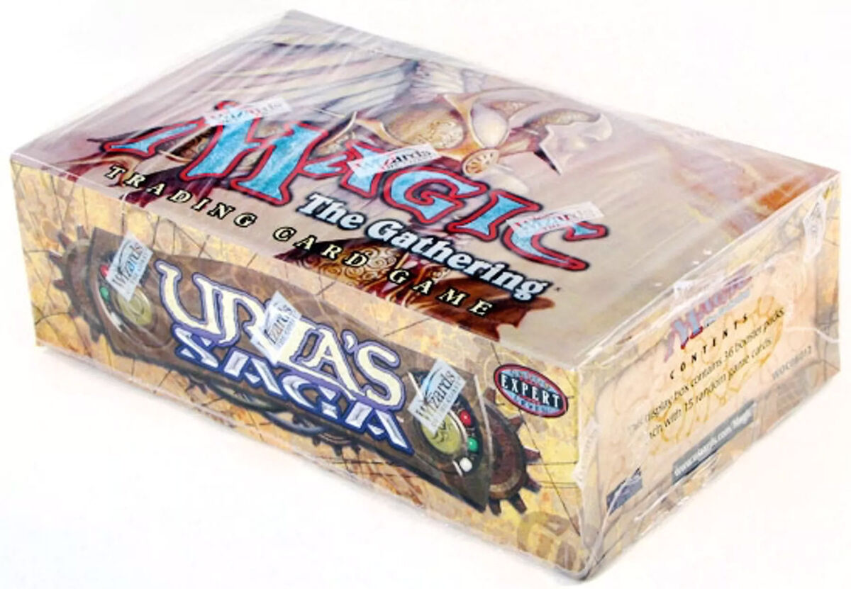 Urza's Saga Booster Box (ENGLISH) FACTORY SEALED BRAND NEW Urza's Saga Booster Box (ENGLISH) FACTORY SEALED BRAND NEW