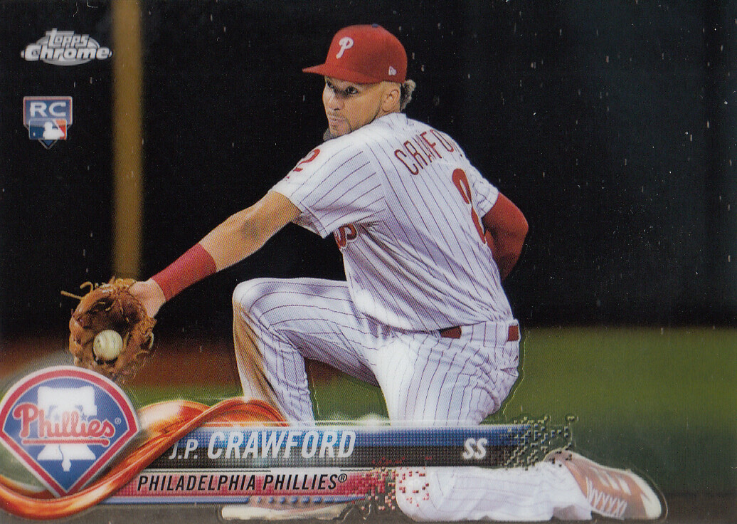 J.P. Crawford 2018 Topps Chrome Rookie Card #61