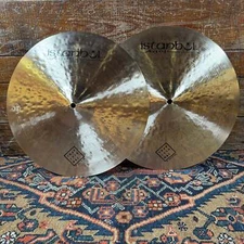 15" Istanbul Agop Traditional Jazz Hi-Hat Cymbal Pair 1000g/1198g *Video Demo*