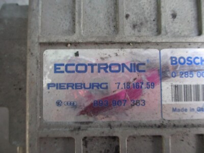 VW   MOTORSTEUERGERÄT ECOTRONIC BOSCH 0285007040 /  VW 893907383