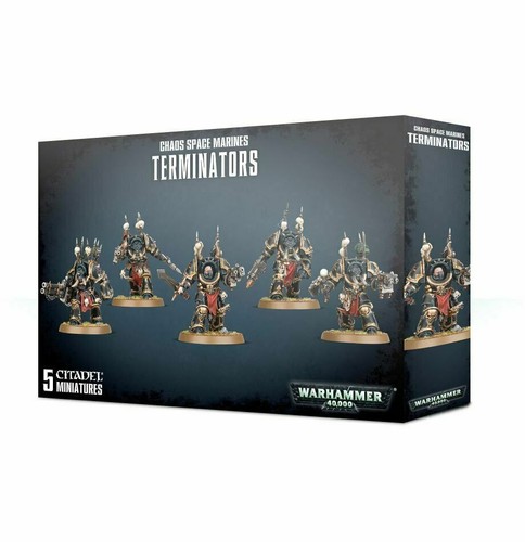 Games Workshop Warhammer 40K Chaos Space Marines Terminators - (GW4319NEW)