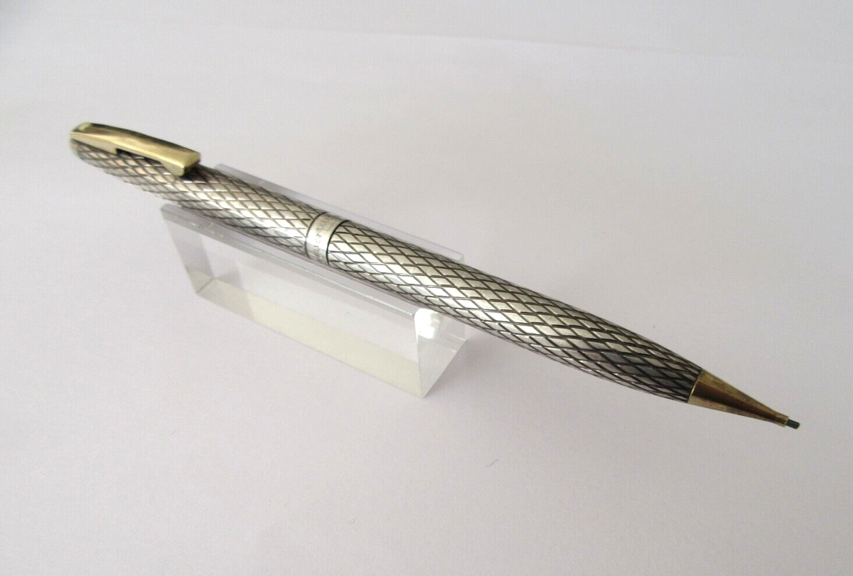 Stylo Bille Sheaffer Imperial - Argent Massif 925, Finition Guillochée, Occasion, Prestige