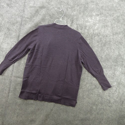 Sonoma Sweater Womens Size XL Long Sleeve Knit Cardigan Pocket Vent New - Picture 17 of 17