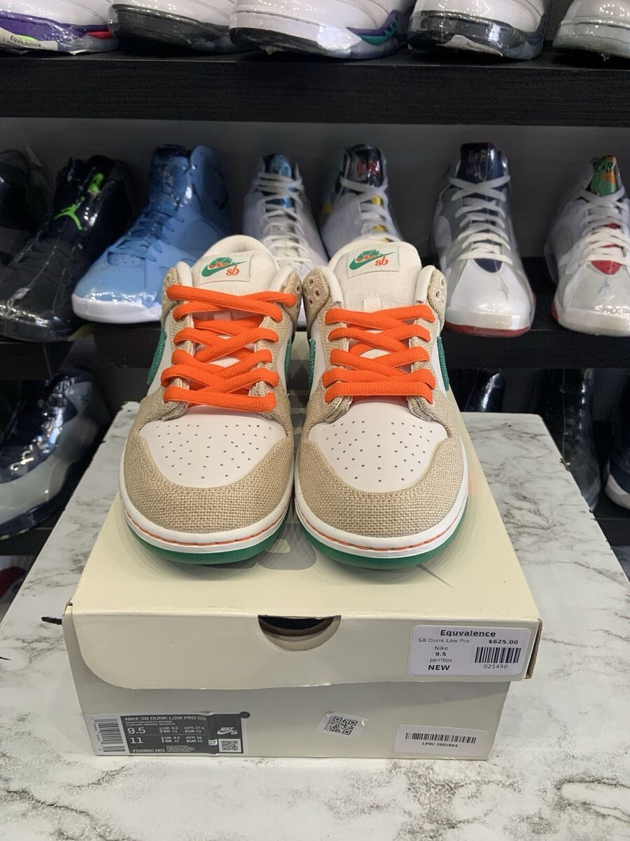 Size 9.5 - Nike SB Dunk Low x Jarritos White | eBay Size 9.5 - Nike SB Dunk Low x Jarritos White | eBay