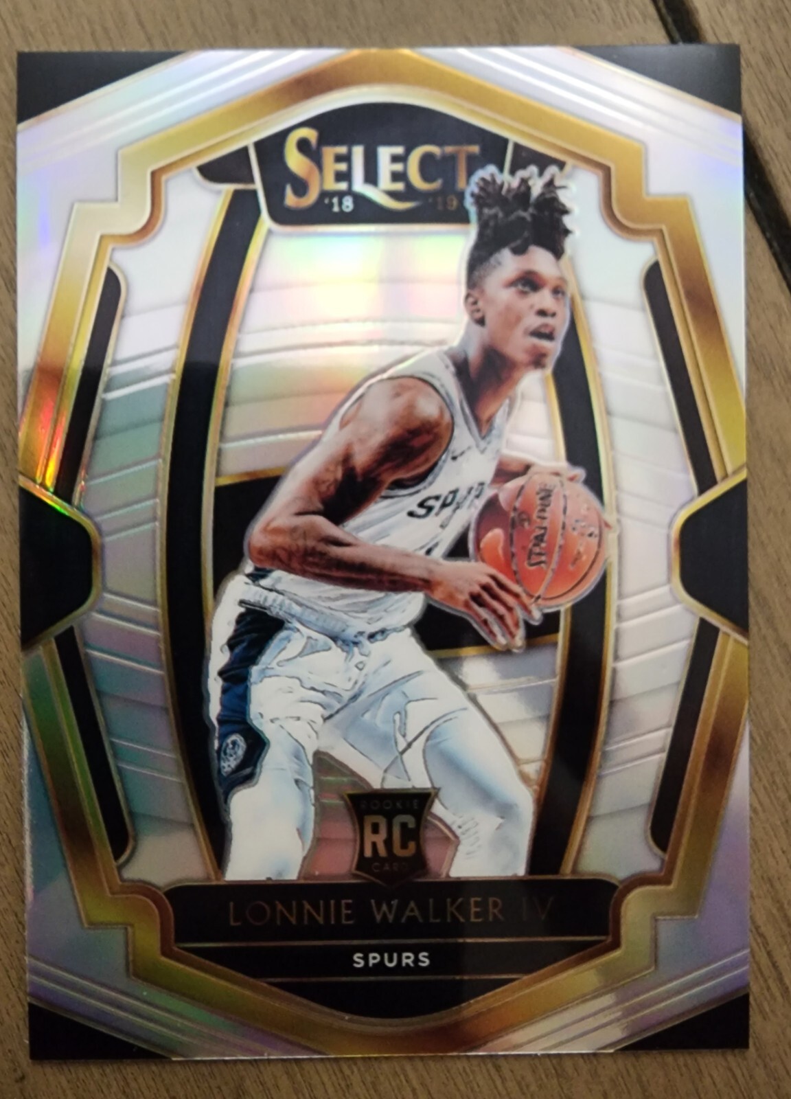 Lonnie Walker 2018-19 Select Premier Level Rookie RC Silver Prizm