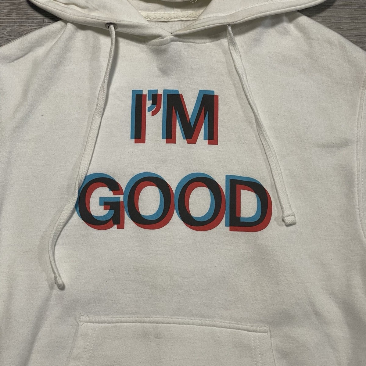 パーカー Anti Social Social Club I'm Good Hoodie Anti Social Social Club “I'm Good” 3D Logo Hoodie Size Small White