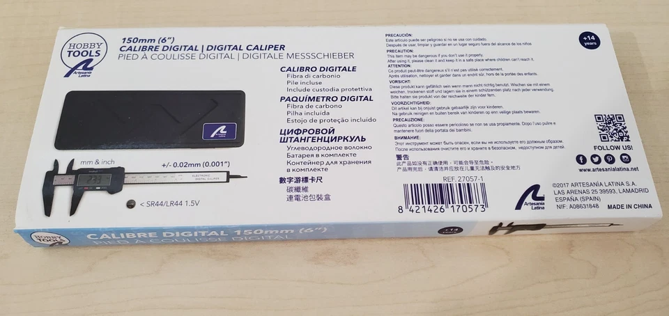 Artesania latina Digital Caliper 150mm (27057-1) - Bild 4 von 4