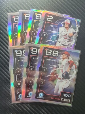 2025 Bowman Chrome Scouts Top 100 Insert - You Pick Updated 6/29