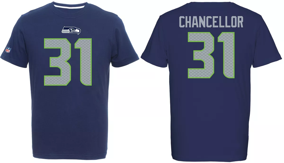 NFL T Shirt Seattle Seahawks Kam Chancellor 31 Redburn Jersey
