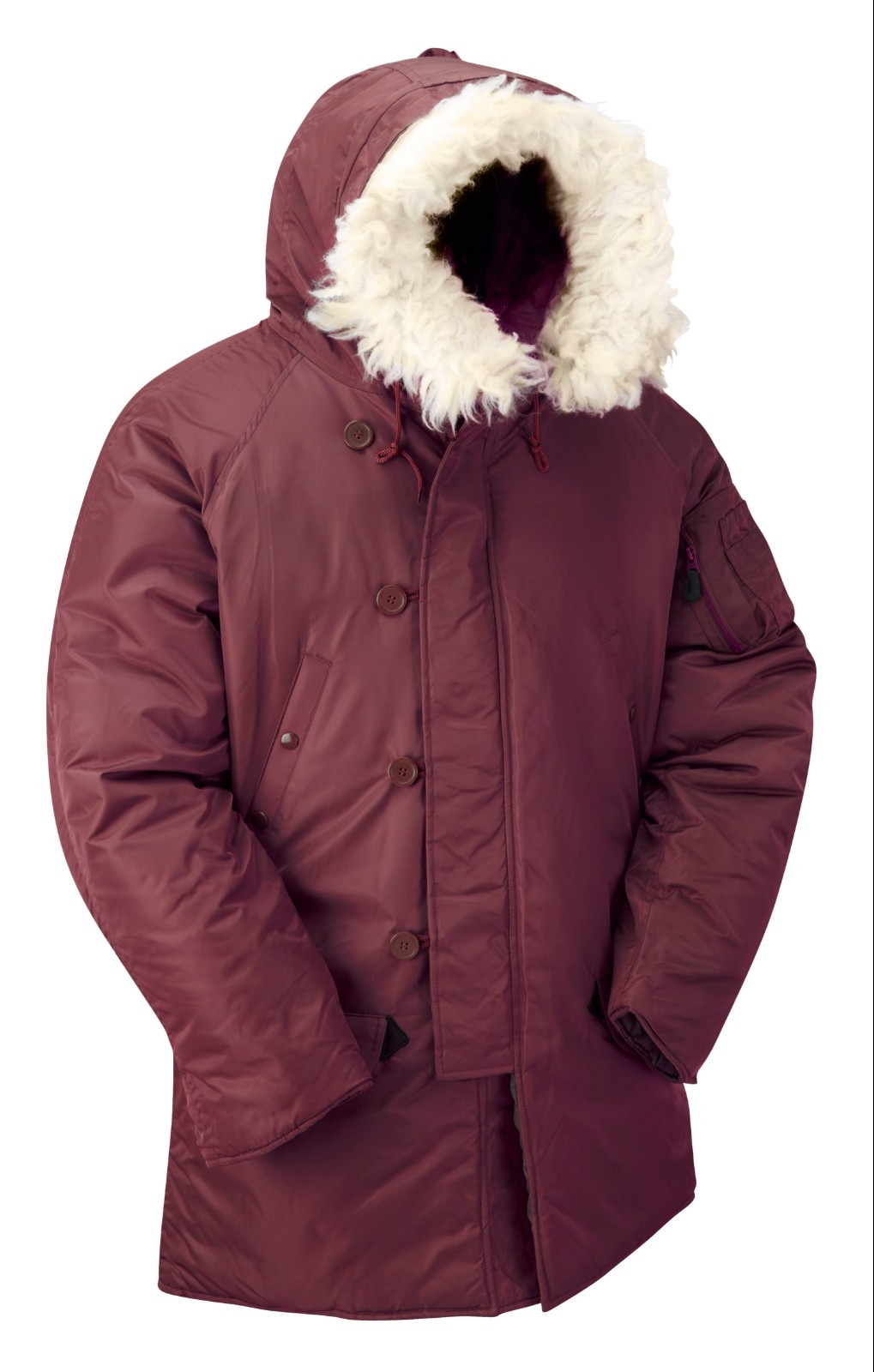 Army Parka N3B Military Style Insulated Padded Snorkel Hooded Winter