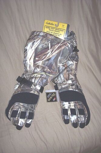 Cabela's glomitts Truetimber Kana Windstopper Gloves Size L (Strap