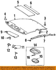 Toyota Oem 00-02 Celica Roof Interior Trim-pad 6243520050