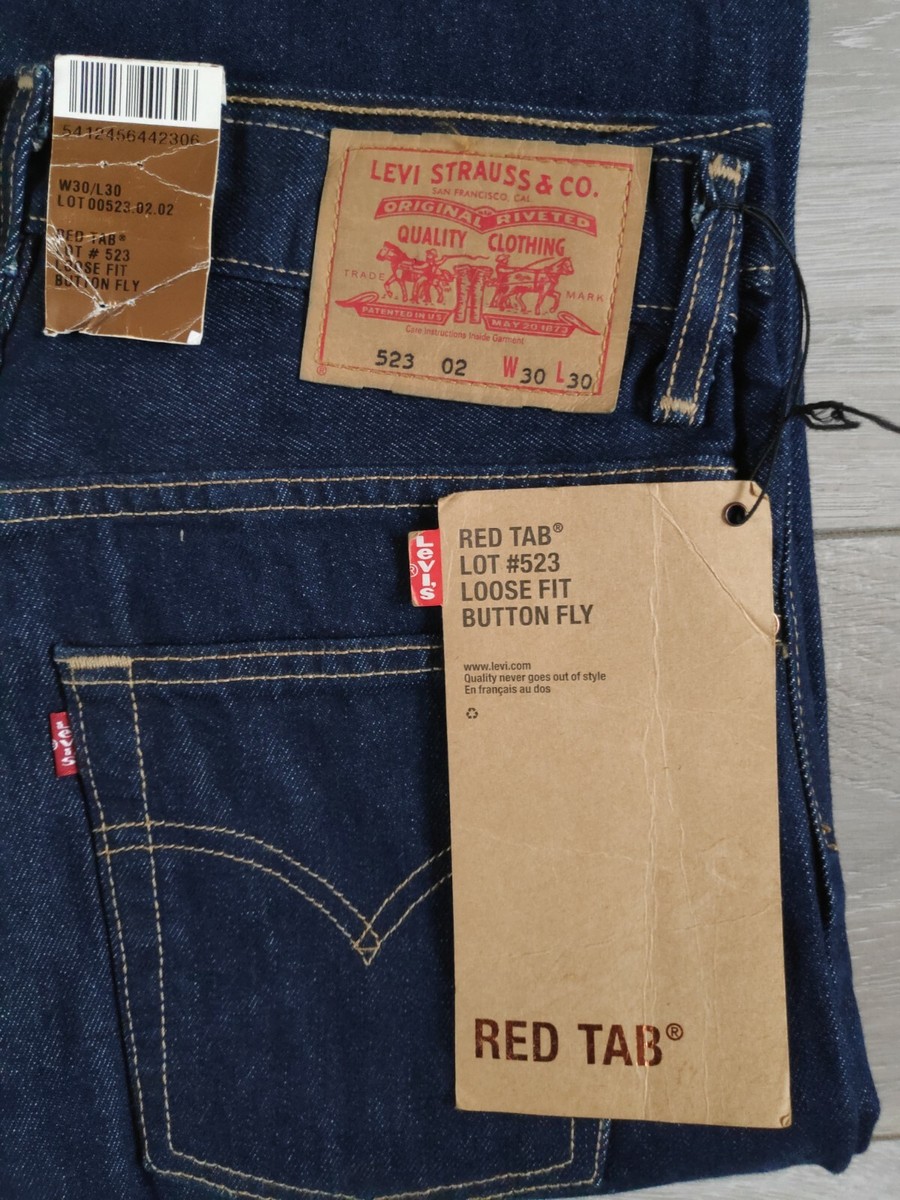 Levi's 523 Loose Fit Indigo 30S Vintage 90's