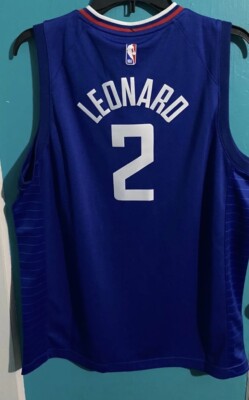 Los Angeles Clippers Kawhi Leonard Mens XL  Jersey And Cap 7  1/4 Fit BUNDLE.