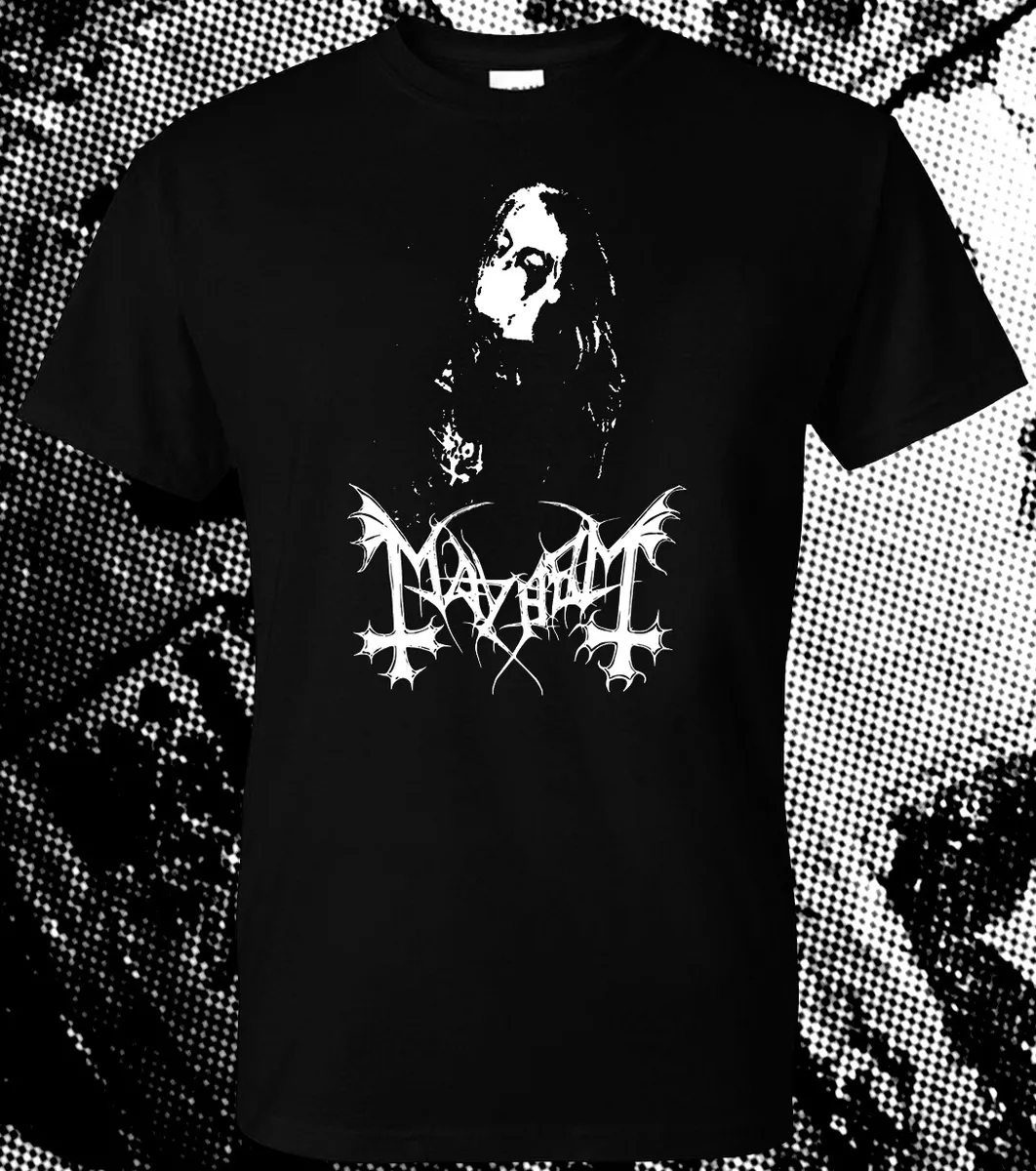 MAYHEM Dead T Shirt 3 per ohlin death execution morbidity december moon  black