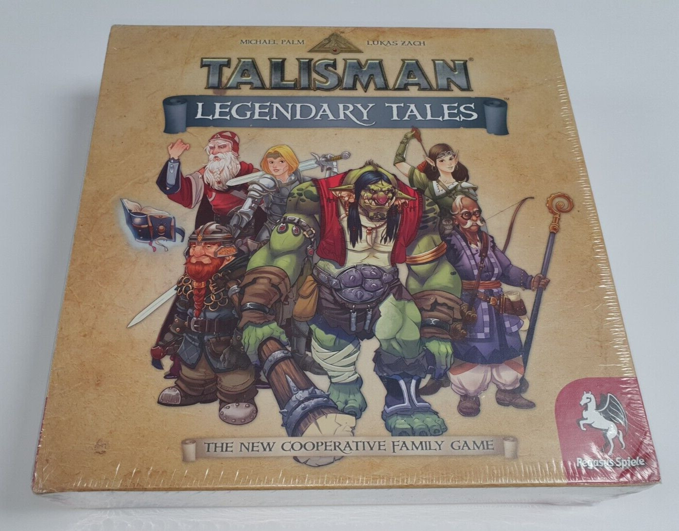 Настольная игра Talisman: Legendary Tales 56100E в новой ЗАПЕЧАТАННОЙ поврежденной коробке