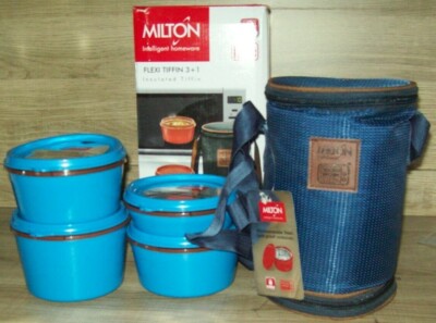milton flexi insulated tiffin 4 containers