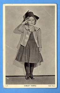SHIRLEY TEMPLE  # S 7  VINTAGE POSTCARD PUBLISHER NETHERLANDS 652