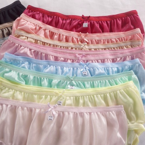 30 Underwear Double Nylon Gusset Soft Smooth Briefs Comfort Hipster Hip38"-42"XL - Picture 3 of 17