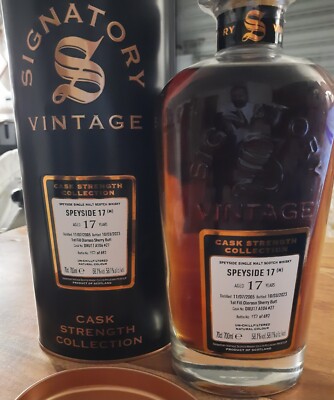 Speyside M ( Macallan ) Signatory Vintage CS 2005/2023 17 Years 58.1%