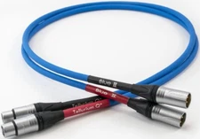Tellurium Q Blue II highly-rated balanced XLR 1M Cables AUTHORIZED-DEALER