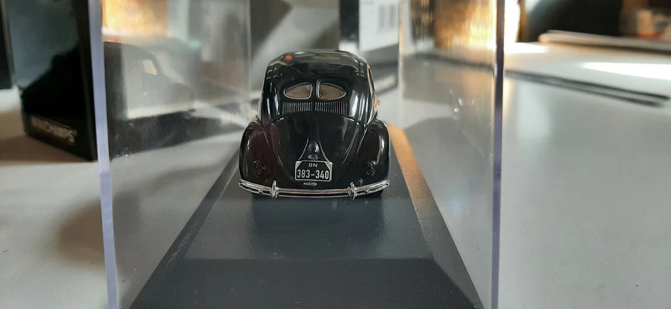 VW Volkswagen 1200 Export Maggiolino Beetle Kafer 1/43 Minichamps - Immagine 4 di 4