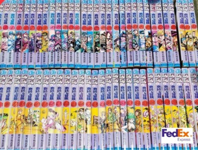 JoJo's Bizarre Adventure Vol. 1-63 Set Manga Comics Hirohiko Araki