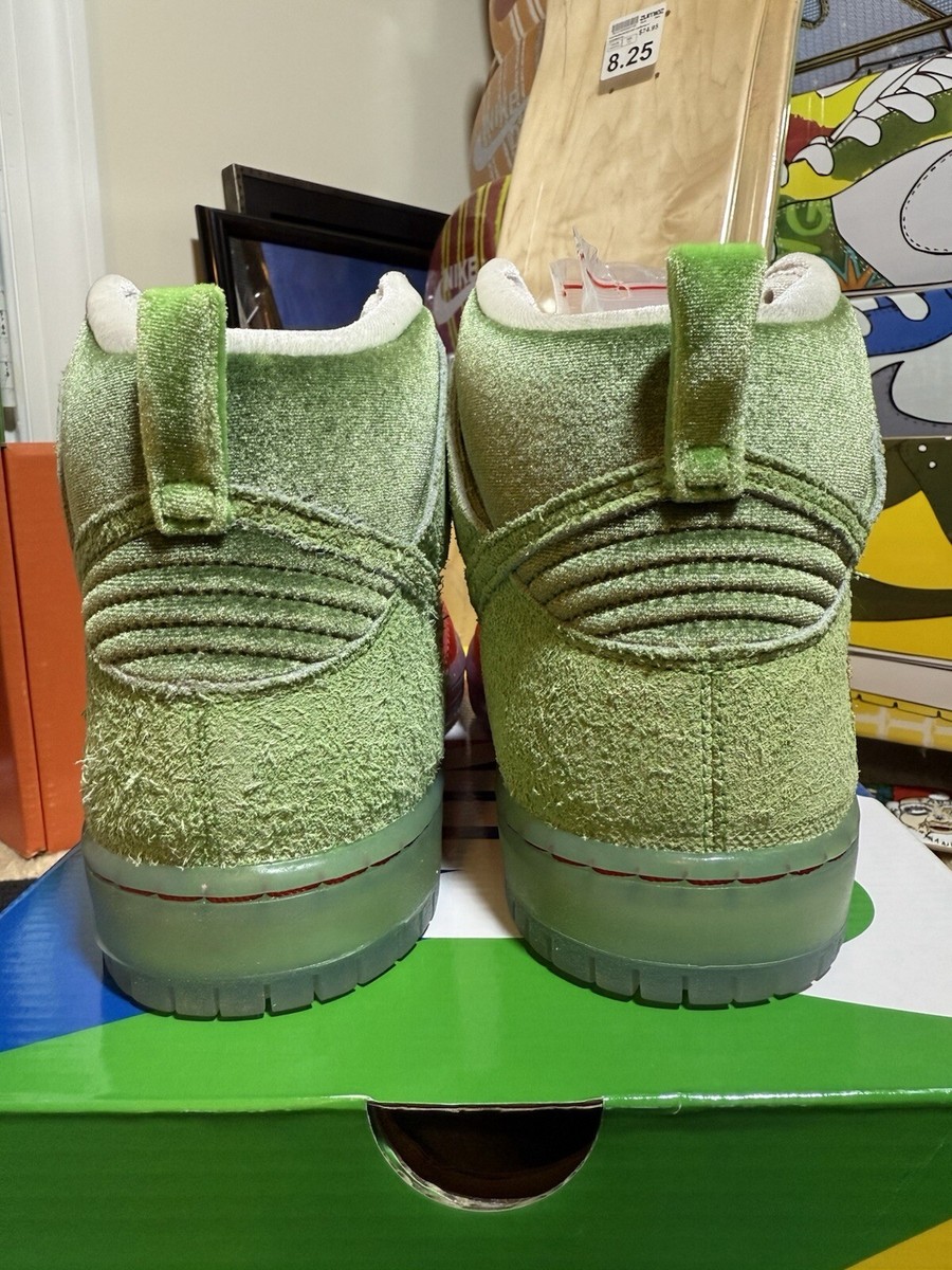 NIKE SB DUNK HIGH STRAWBERRY COUGH SKATE NEW DS AUTHENTIC RARE US