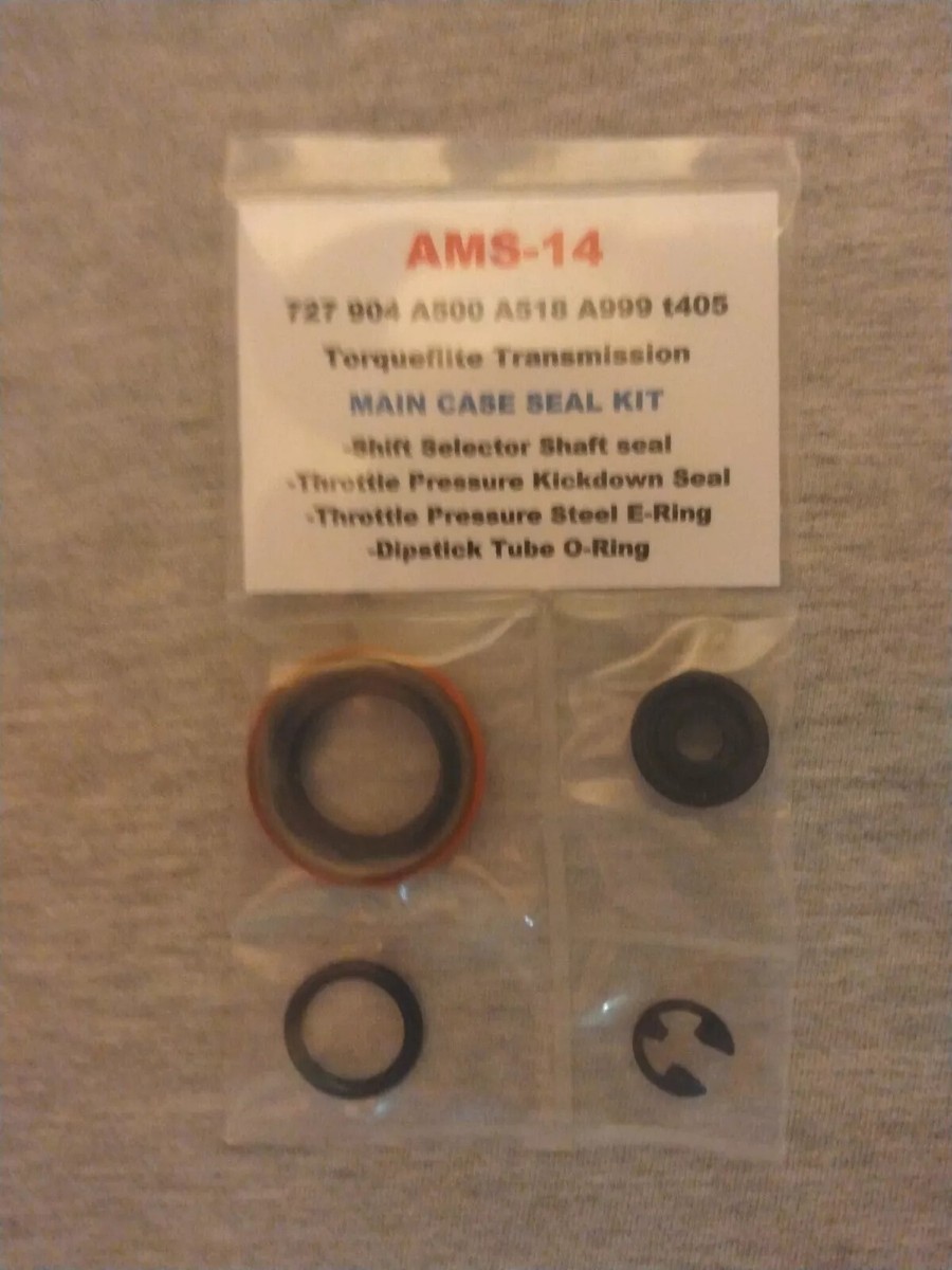 727 TF8 904 TF6 Shift Shaft selector & Throttle Seal, E-Ring