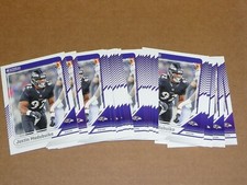 2024 Panini Donruss BASE LOT OF 24 CARDS NNAMDI MADUBUIKE RAVENS #49