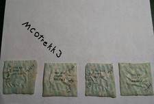 4 NOS Genuine Elgin Balance Staffs 703, and possibly other grades, 744