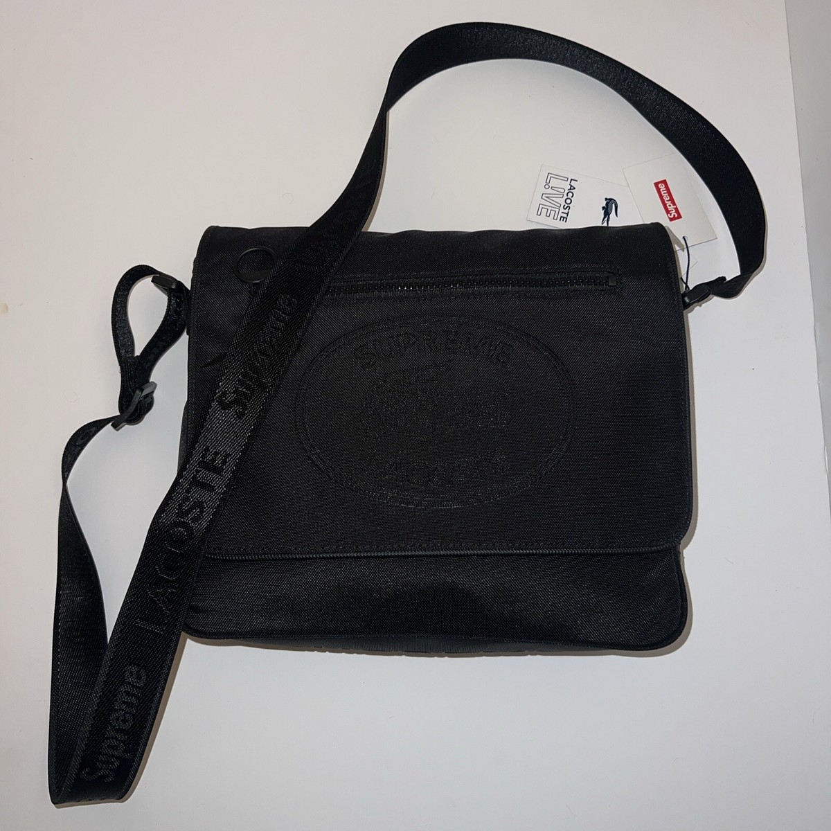 Supreme Lacoste Messenger Bag Supreme Lacoste Messenger Bag New