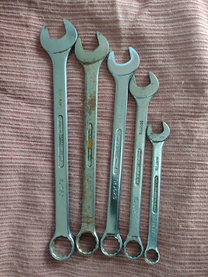 BRITOOL RJ IMPERIAL SPANNERS BRITISH MADE(5 x SPANNERS) | eBay UK
