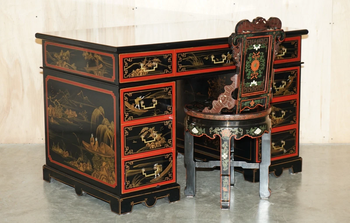 Chinoiserie sale writing desk